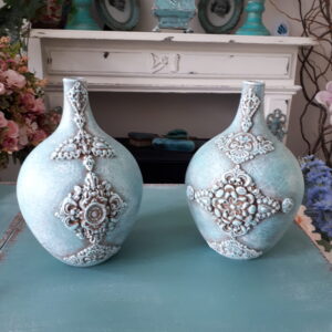 Setje siervaasjes 20cm hoog